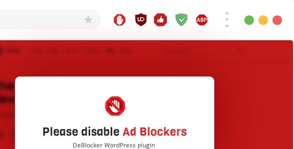 DeBlocker v2.0.5 - Anti AdBlock for WordPress
