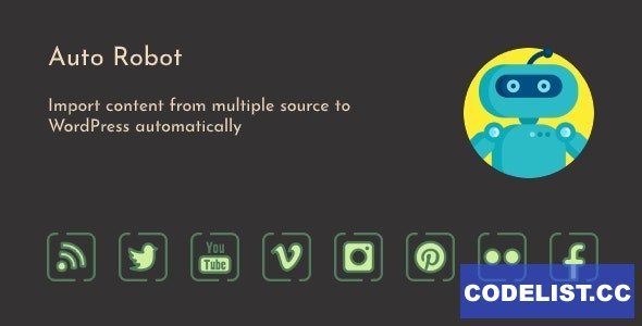 Auto Robot v3.0.5 - WordPress Autoblogging Plugin