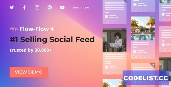 Flow-Flow v4.9.2 - WordPress Social Stream Plugin