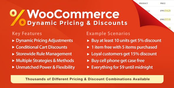 WooCommerce Dynamic Pricing &amp; Discounts v2.4