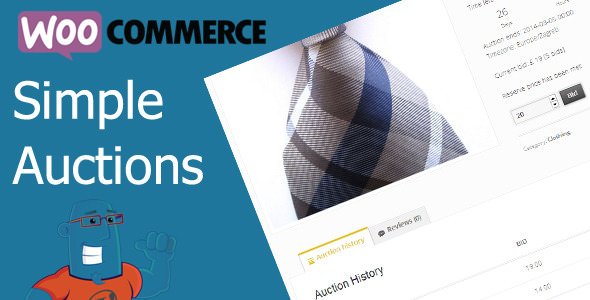 WooCommerce Simple Auctions v2.0.0 - Wordpress Auctions