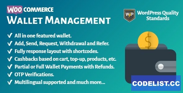 WooCommerce Wallet Management v2.0.2 - All in One