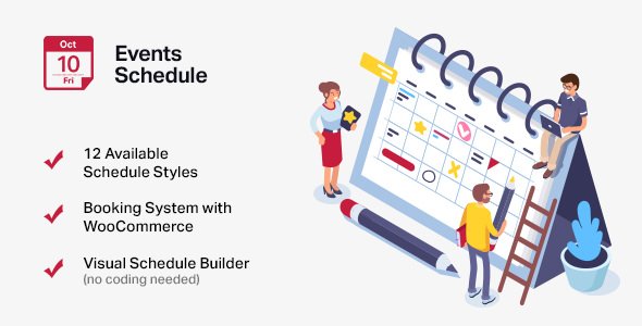 Events Schedule v2.5.17 - Events WordPress Plugin