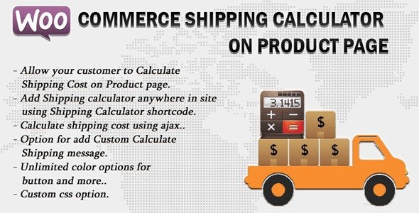 Woocommerce Shipping Calculator On Product Page v2.7