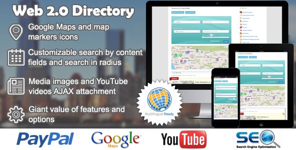 Web 2.0 Directory plugin for WordPress v2.9