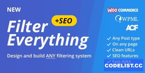 Filter Everything v1.6.5 - WordPress &amp; WooCommerce products Filter