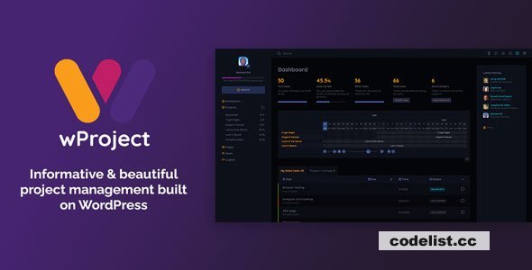 wProject v4.8.1 + Addons