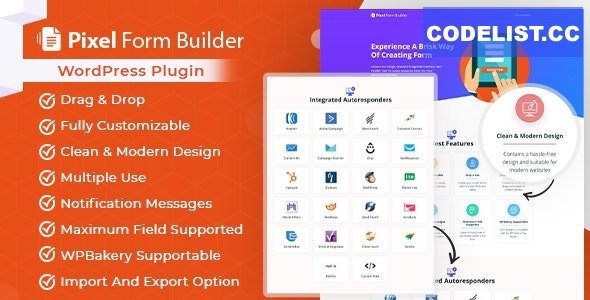 Pixel v1.0.1 - WordPress Form Builder Plugin &amp; Autoresponder
