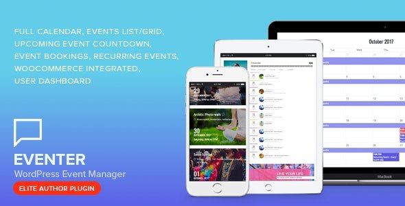 Eventer v3.7 - WordPress Event Manager Plugin