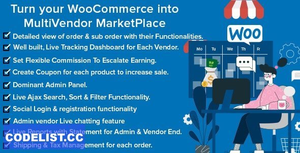 Mercado Pro v1.4.0 - Turn your WooCommerce into Multi Vendor Marketplace