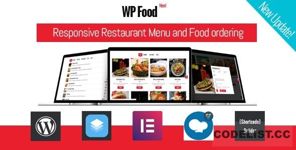 WP Food v2.5 - Restaurant Menu &amp; Food ordering