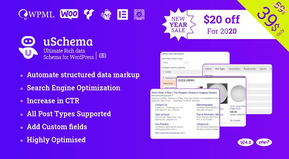 uSchema v3.1.1 - Ultimate Rich Data Schema for WordPress