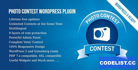 Photo Contest WordPress Plugin v4.2