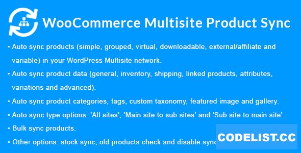 WooCommerce Multisite Product Sync v2.0.0