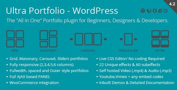 Ultra Portfolio v6.4 - WordPress