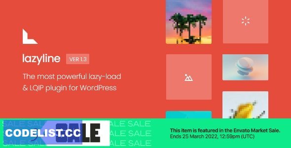 Lazyline v1.3.2 – Innovative Lazy-Load &amp; LQIP WordPress Plugin