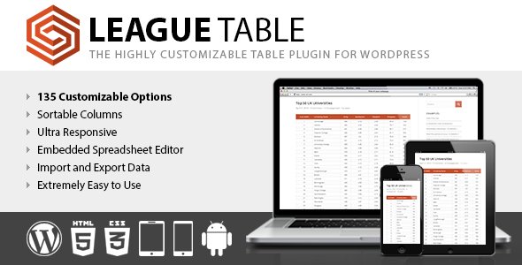 League Table v2.16
