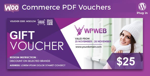 WooCommerce PDF Vouchers v4.2.5 - WordPress Plugin