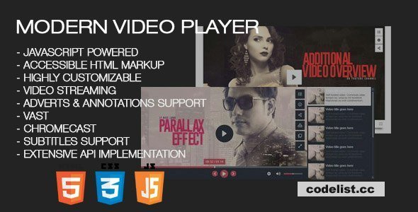 Modern Video Player for Wordpress v9.3.8