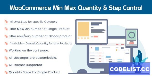 WooCommerce Min Max Quantity & Step Control v1.8.7