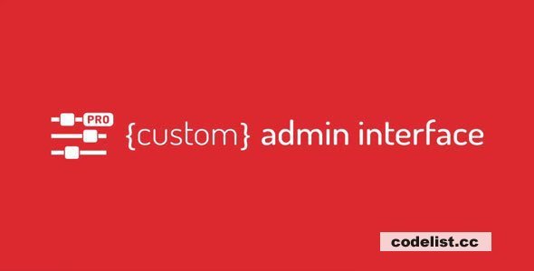 Custom Admin Interface Pro 1.46