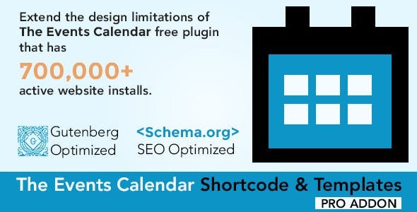 The Events Calendar Shortcode and Templates Pro v3.0