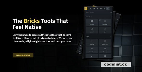 Bricksforge 0.9.7.7 - The Bricks Tools that feel native