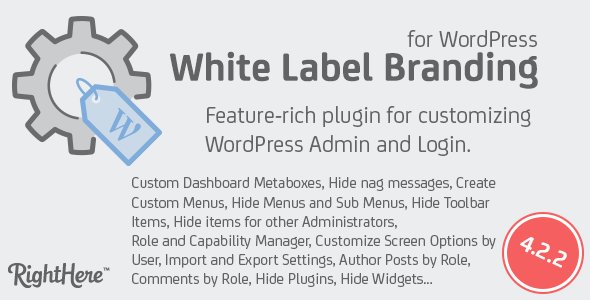 White Label Branding for WordPress v4.2.8