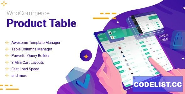 WooCommerce Product Table v2.5.0