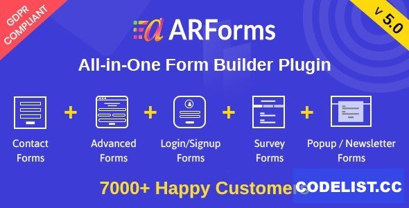ARForms v5.7 - Wordpress Form Builder Plugin
