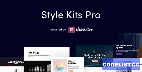Style Kits Pro v2.0.9 - Get an Unfair Design Advantage in Elementor