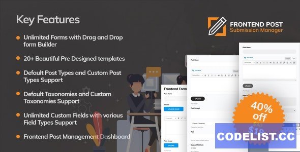 Frontend Post Submission Manager v1.3.5