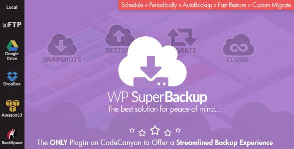 Super Backup & Clone v2.3 - Migrate for WordPress