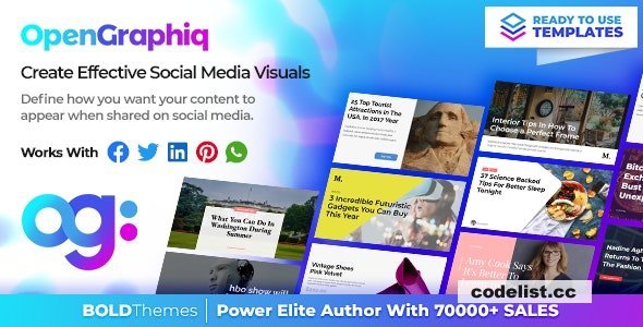 OpenGraphiq v1.1.3 - WordPress Social Image Generator