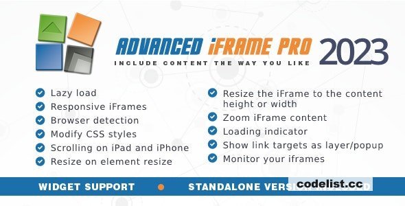 Advanced iFrame Pro v2023.7